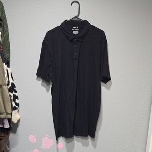Apt. 9 Classic Black Polo Shirt